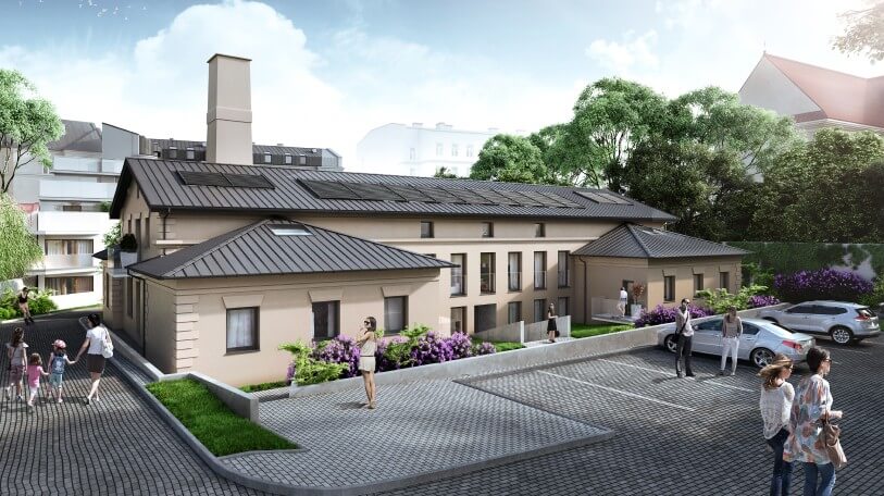 Rzut budynku Budynek B1